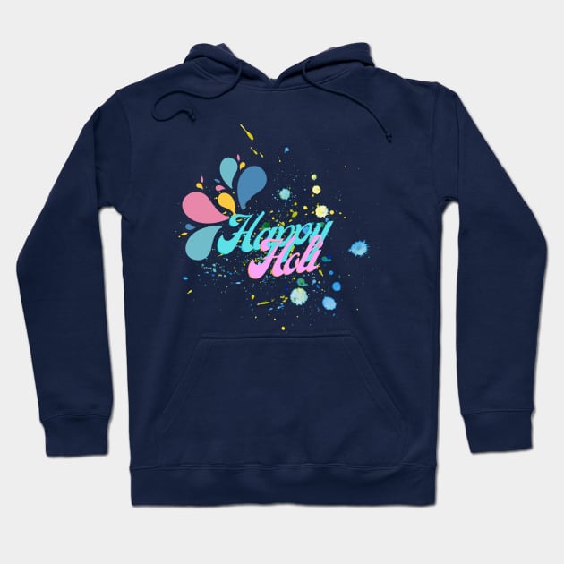 Happy Holi Festival Hoodie by Bukitwgp